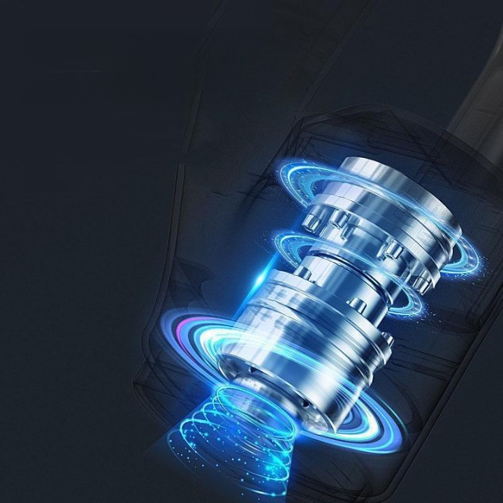 Aspirator Portabil fara Fir, Incarcare USB, Pentru Casa si Masina, Autonomie 45 min, Verde - imagine 4