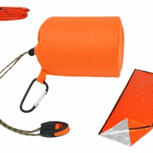 Sac de dormit termic model MINI pentru turism, alpinism, salvare, dimensiune 213 x 91 cm