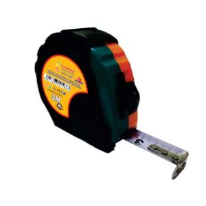 Ruleta cu protectie din cauciuc, lungime 5m, cu buton blocaj si magnet